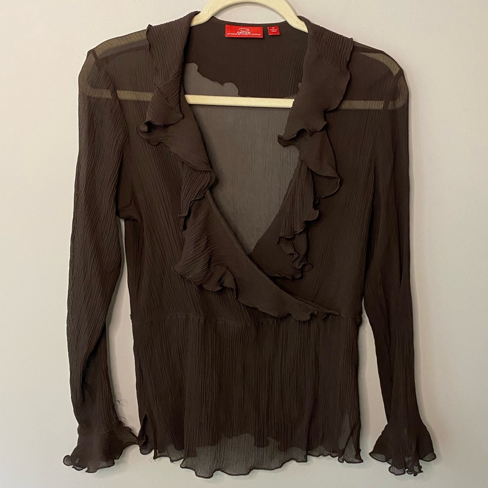 Oscar by Oscar De La Renta Blouse Size 12